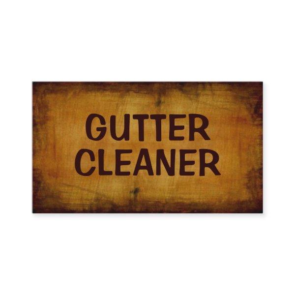 Gutter Cleaner Antique