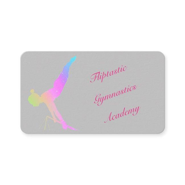 Gymnastics Colorful Pastel Font
