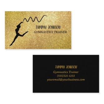 Gymnastics Gold Sparkle