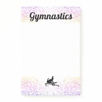 GYMNASTICS STATIONERY - Notes 4"x 6"