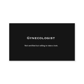 Gynecologist, ice breaker, pick up line, call me