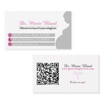 Gynecologist Obstetrician Professional Pink OBGYN