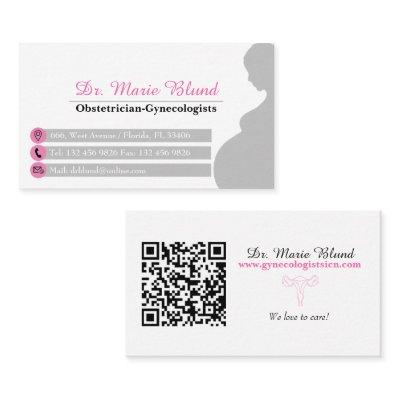 Gynecologist Obstetrician Professional Pink OBGYN