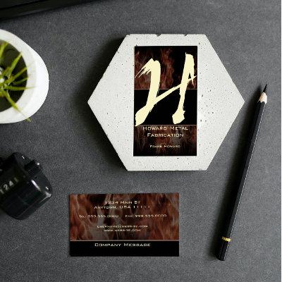 H Flame Monogram