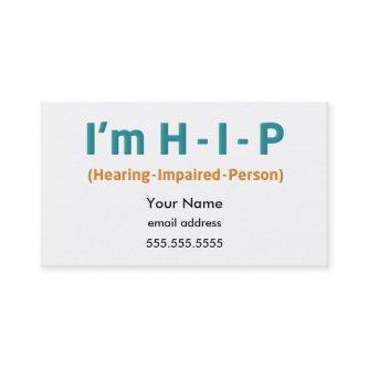 H-I-P ID Cards