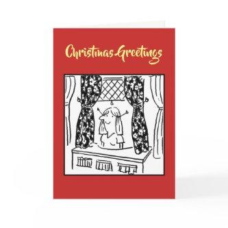 Haberdashery Christmas Card