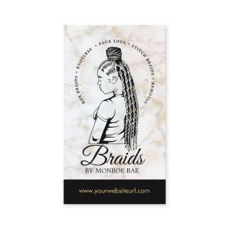 Hair Braider Braiding Salon Braid Stylist Marble B