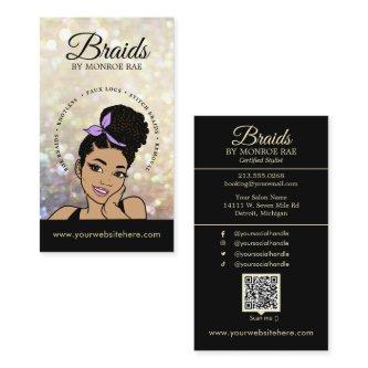 Hair Braider/Braids/Braiding/Salon - QR Code Busin