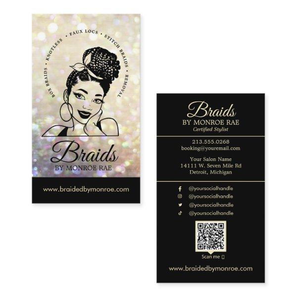 Hair Braider/Braids/Braiding/Salon - QR Code
