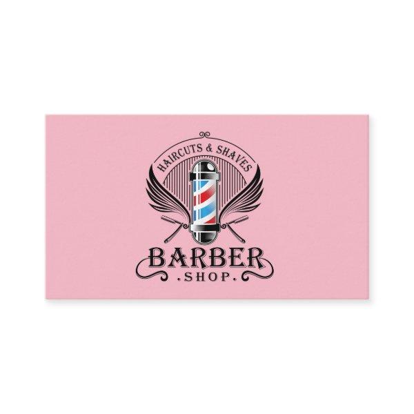 Hair Clipper | Barber Shop Pole | Pink
