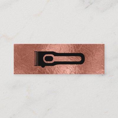 Hair Clipper | Barber Stylist | Rose Gold Foil Mini