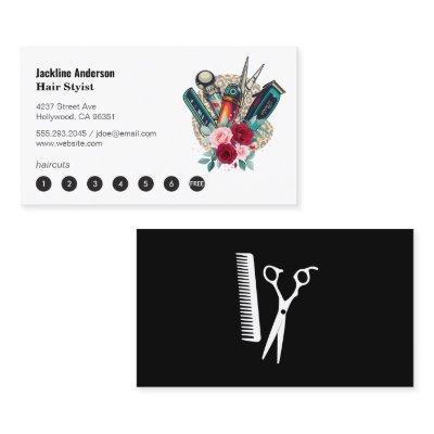 Hair Cutting Tools | Salon Loyalty Card