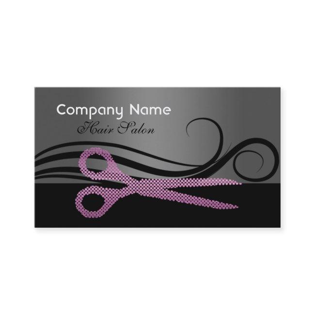 Hair salon and appointment card