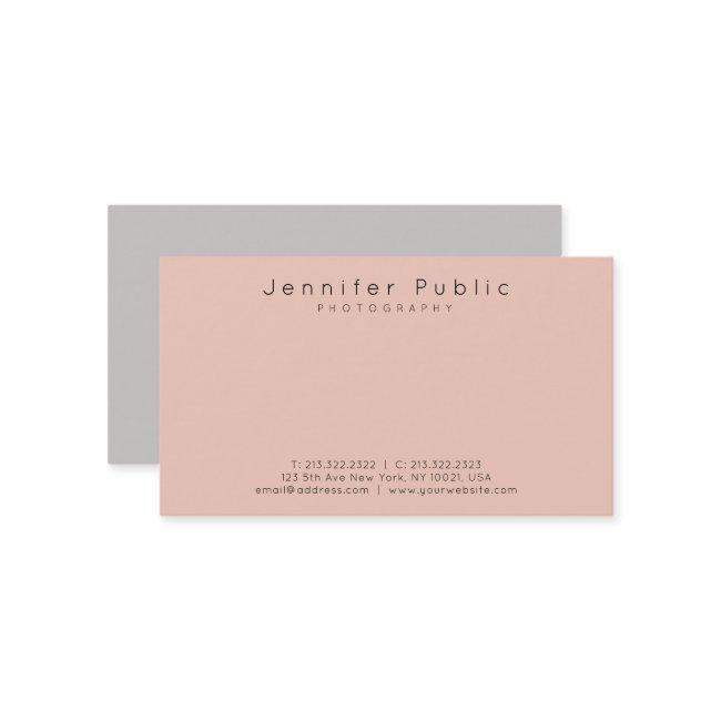 Hair Stylist Beauty Salon Photographer Matte Chic