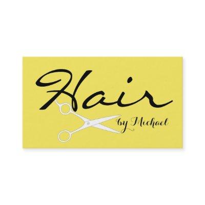 Hair Stylist Elegant Corn Background