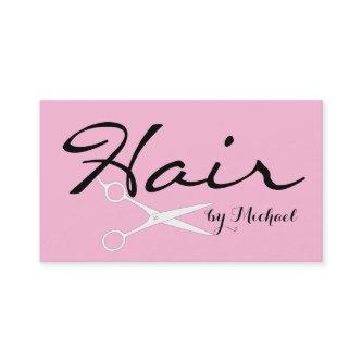 Hair Stylist Elegant Cotton Candy Background