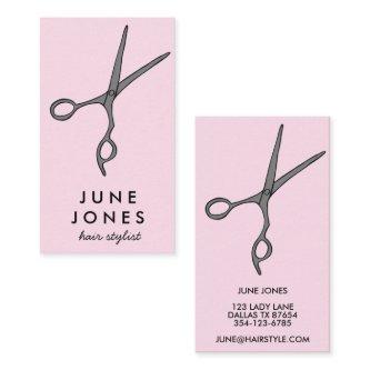 Hair Stylist Scissors Chic Minimal Line Art CUSTOM