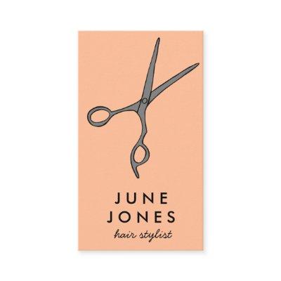 Hair Stylist Scissors Chic Minimal Line Art CUSTOM