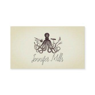 hairstylist octopus hair stylist punk vintage