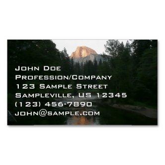 Half Dome Sunset in Yosemite National Park  Magnet