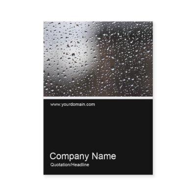 Half&Half Photo - Rain on a Window