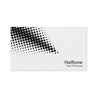 Halftone Arrow - Black and White