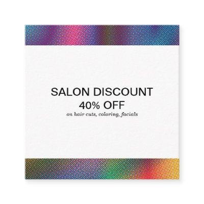 Halftone Colors | Discount Cards