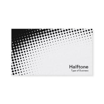 Halftone Illuminated - Black and White