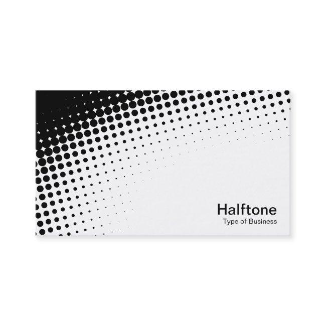 Halftone Illuminated - Black and White
