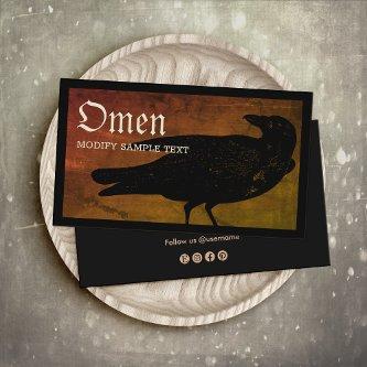 Halloween Black Crow