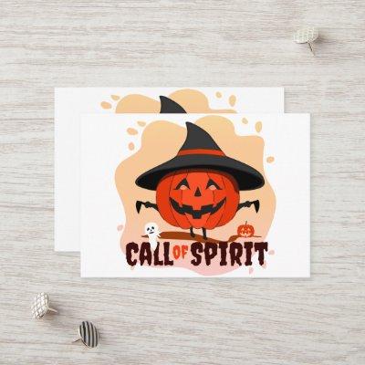 Halloween Call of Spirit Discount Card