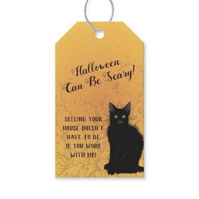 Halloween Can be Scary Real Estate Pop By Gift Tags