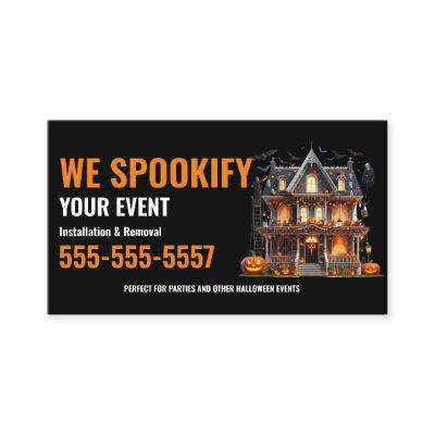 Halloween Decoration installation