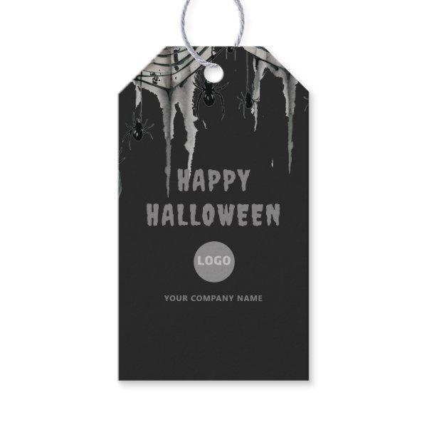 Halloween Office Party Business Corporate Web Logo Gift Tags
