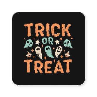Halloween Trick or Treat Square