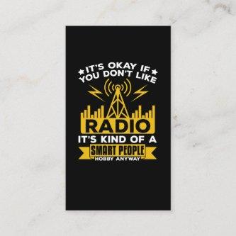 Ham Radio Hobby Funny Radio Operator