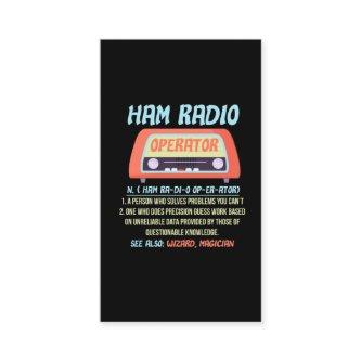 Ham Radio Operator Definition Amateur Radio Hobby