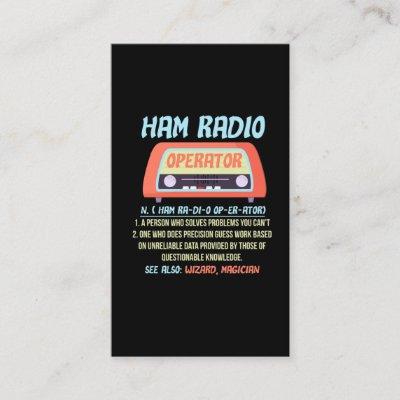 Ham Radio Operator Definition Amateur Radio Hobby