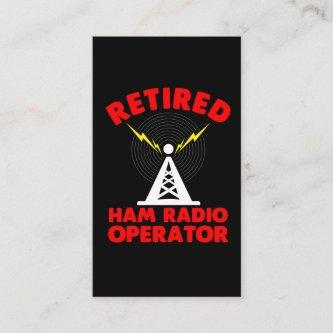 Ham Radio Operator Retirement Radio Tower Dad
