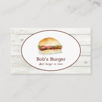 Hamburger restaurant/ food truck