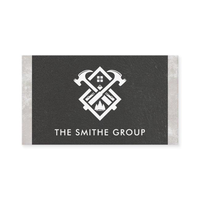Hammers and Home | Construction Logo
