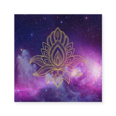 *~* Hamsa Cosmic Galaxy Sacred Nebula Square