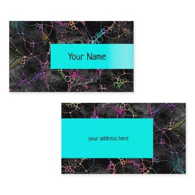 Hand And Digitally Painted Pattern Art 44