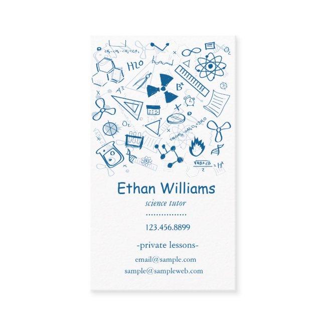 Hand-drawn Teaching Elements Science Tutor