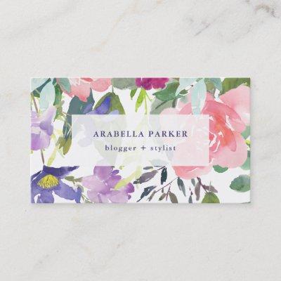 Hand Painted Floral | Trendy Watercolor