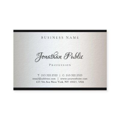Hand Script Minimalistic Elegant Modern Template