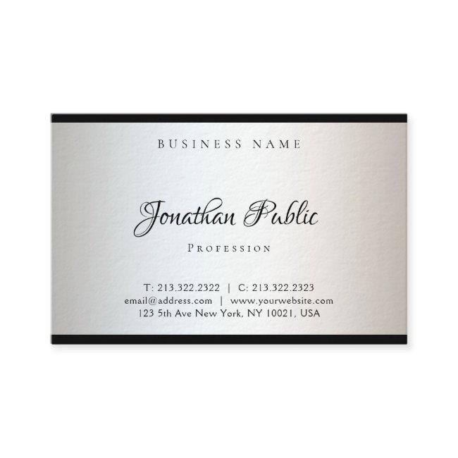 Hand Script Minimalistic Elegant Modern Template