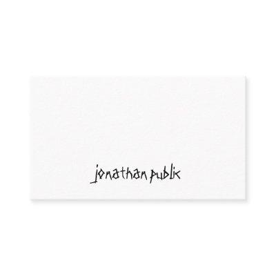 Hand Script Text Professional Simple Modern Cool