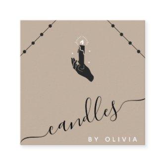 Handmade Candles Crafter Chic Boho Social Media  Square