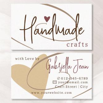 Handmade Crafts Calligraphy Signature Love Heart